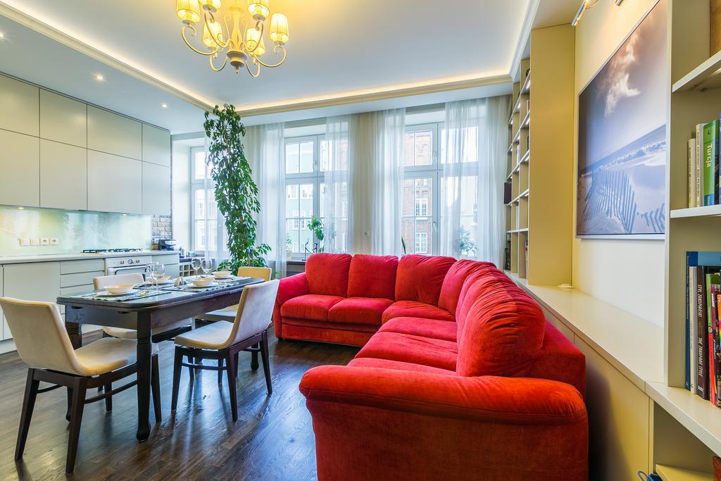 Rent A Flat - Old Town Apartments กดัญสก์ ภายนอก รูปภาพ